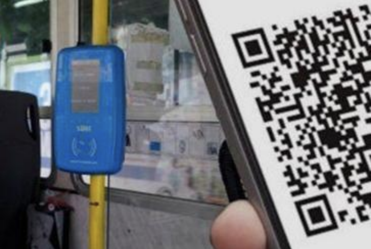 Comenzó el pago con QR en los colectivos de la ciudad